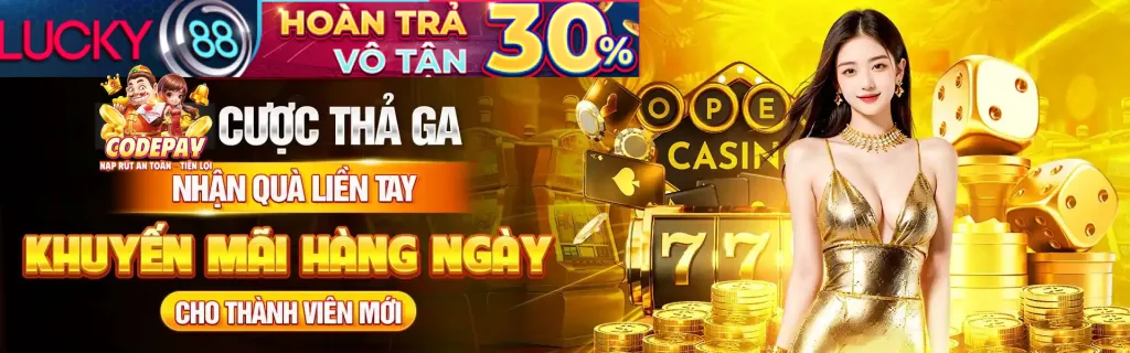 Banner khuyến mãi casino UG88 Chính Thức